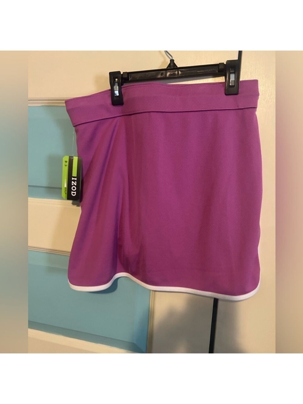 Izod Purple and White Skort - Picture 3 of 4